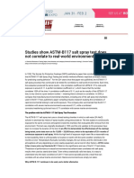 Studies Show ASTM-B117 Salt Spray Test Does Not Correlate To Real-World Environments - Heresite Protective Coatings, LLC