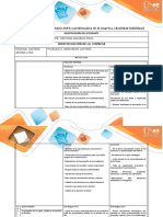 Anexo 3. Matriz DOFA y Problemática de La Empresa - Lacteos Arjona