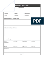 1 - CHANGE REQUEST - Form - 2