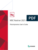 MSC Nastran 2021.4 Rotordynamics User Guide