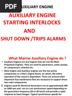 Auxiliary Engine Interlocks