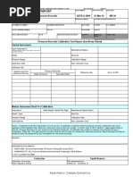 Saudi Aramco Test Report: Calibration Test Report - Pressure Recorder SATR-A-2004 24-Mar-16 Mech