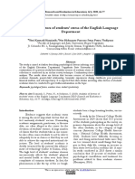 Analysis of Factors of Students' Stress of The English Language Department