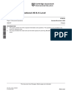 Cambridge International AS & A Level: Accounting 9706/32