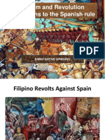 Reform and Revolution - Reactions To The Spanish Rule: Early Native Uprising