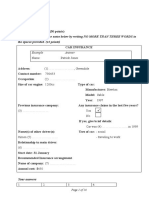 Mock Test 5: Question 1: Complete The Notes Below by Writing NO MORE THAN THREE WORDS in The Spaces Provided. (14 Points)