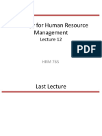 Strategy For Human Resource Management