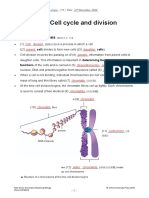 Cell Cycle and Division: 11.1 Chromosomes