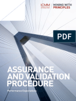 Assurance and Validation Icm