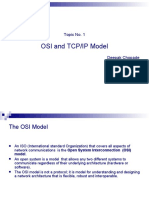 OSI and TCP Model