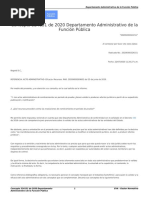 Concepto 324151 de 2020 Departamento Administrativo de La Función Pública