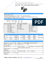 Dual Input Dual Output DIN 2X2 Analog Signal Isolation Transmitter