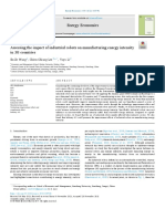 Assessing The Impact of Industrial Robots