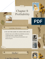 Chapter 8 Profitability