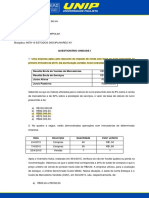 Questionário Unidade I Ed XV Concluido - 1