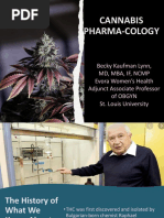 Pharmacology of Cannabis