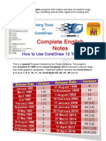 Corel Draw English Notes