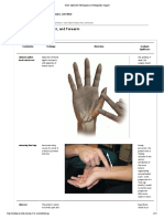 Exam Table For Hand Wrist Forearm