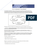 Phases of Emergency Management: Mitigation