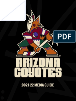 Arizona Coyotes 2021-22 Media Guide