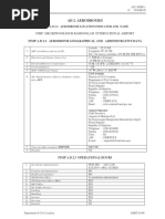 Ad 2. Aerodromes: Fimp A.D 2.2 Aerodrome Geographical and Administrative Data