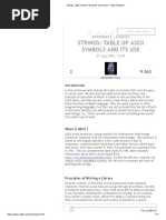 Strings - Table of ASCII Symbols and Its Use - MQL4 Articles 5