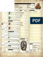 K, Aeu4Wfgdsjfgahsd: Iron Kingdoms Roleplaying Game Character Sheet