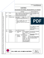 Chapter-5 Technical Specification For Spiral Wound Metallic Gasket