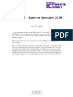 Exercise 3 - Summer Semester 2019