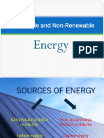 3) Renewable and Non-Renewable Energy PPT