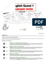 English Quest 1 - Explanation and Examples