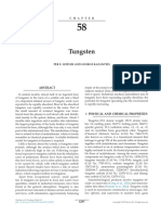 Chapter 58 - Tungsten - 2015 - Handbook On The Toxicology of Metals