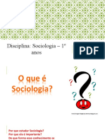 Slide - Introdução A Sociologia - Parte I