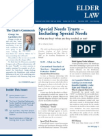 Article Re Special Needs Trusts