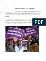 Relevance of Abortion Law To Local Context-2