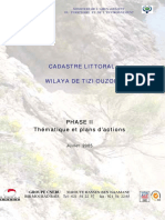 Cadastre Littoral Tizi Ouzou Phase II