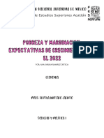 POBREZA Y MARGINACION Expectativa Del Crecimiento para El 2022