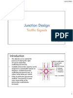 Junction Design - Traffic Signals