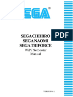 Sega Naomi Sega Triforce Sega Chihiro: Wipi Netbooter Manual