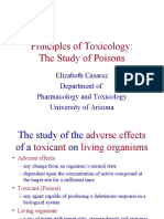 Principles of Toxicology: The Study of Poisons