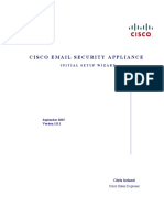 Esa Initial Setup Wizard