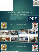 Calidad Asistencial en El Sector Publico VF