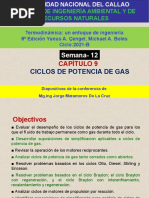 Ciclo de Potencia de Gas