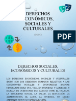 Derechos Económicos, Sociales y Culturales