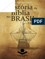 História Da Bíblia No Brasil - Luiz Giraldi