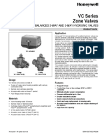 VC Series Zone Valves: Balanced 2-Way and 3-Way Hydronic Valves