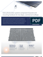 Solyndra Product Data Sheet 2008-10-06