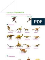 Tipos de Dinosaurios