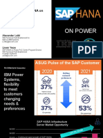 RedHat Openshift Containized SAP HANA On IBM Power