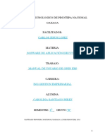 Manual de Open Erp